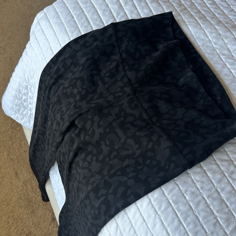 Lululemon Align Black “Leopard” Print leggings